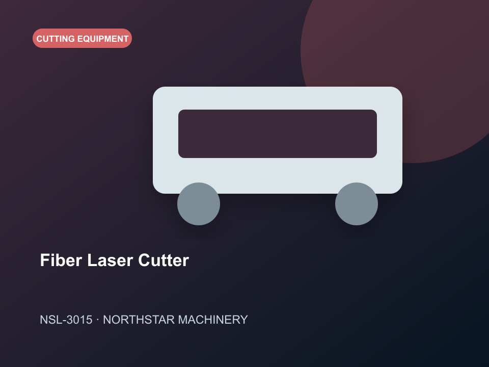 NSL-3015 Fiber Laser Cutter industrial machinery