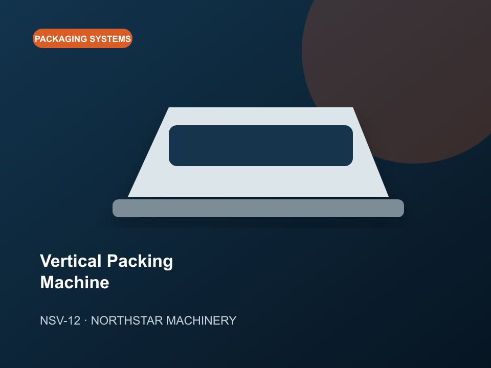 NSV-12 Vertical Packing Machine industrial machinery